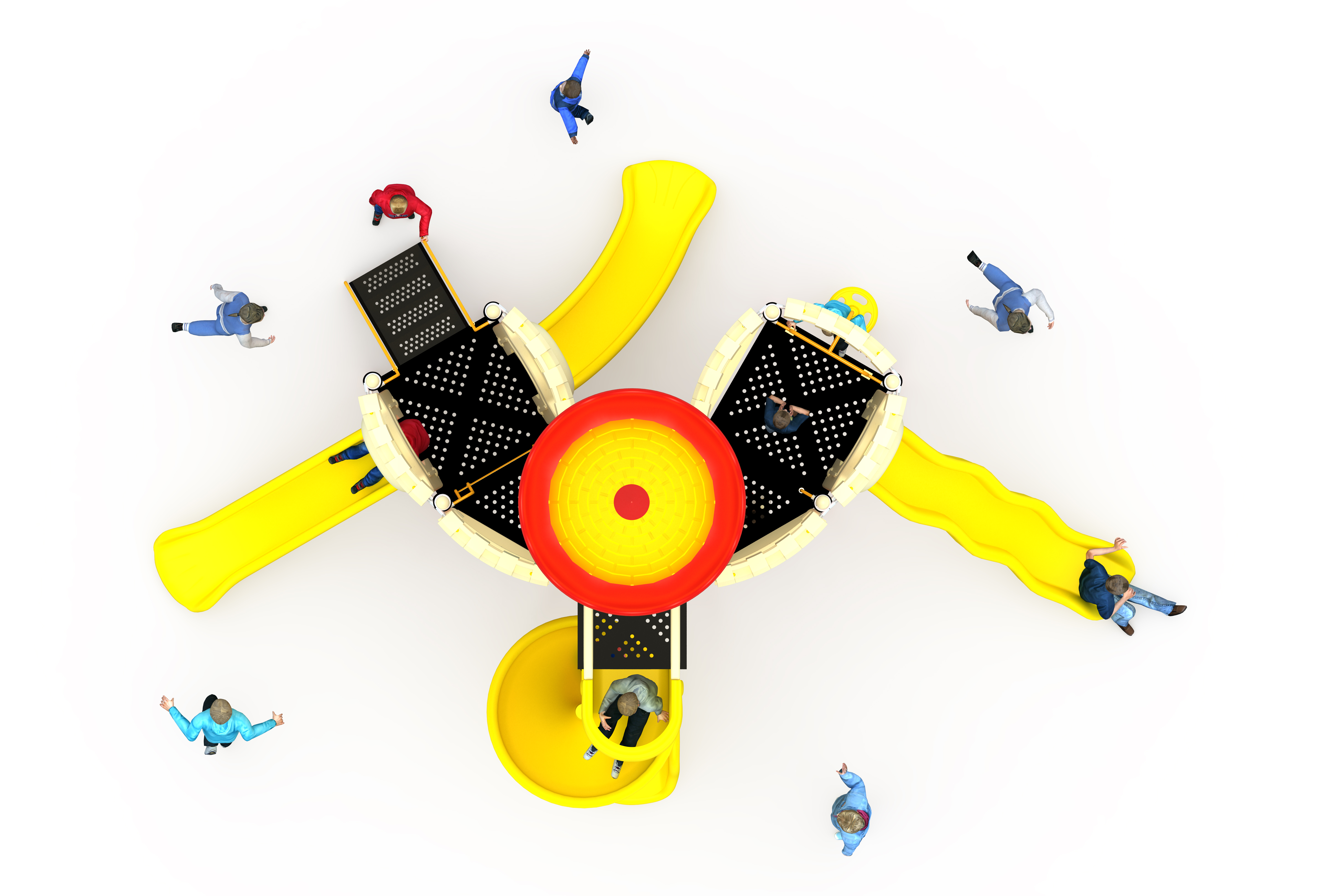 Kale Temalı Oyun Grubu B-200 PRK-200 | Temalı Metal Oyun Grupları | Erse Kent Mobilyaları